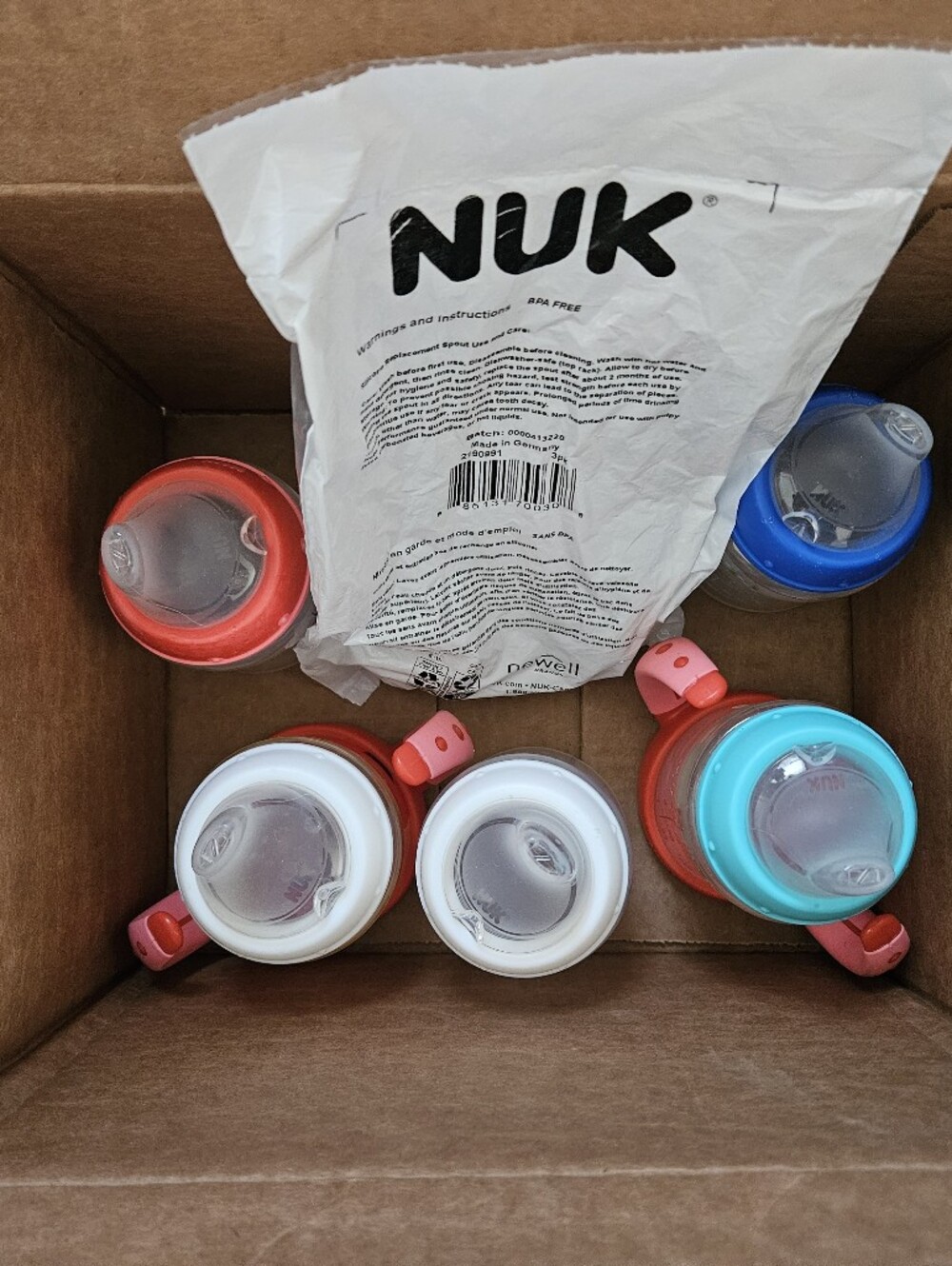 Kids' Training Cup Pack - Red & Blue